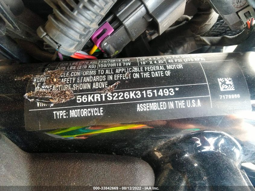 2019 INDIAN MOTORCYCLE CO. FTR 1200 S 56KRTS226K3151493