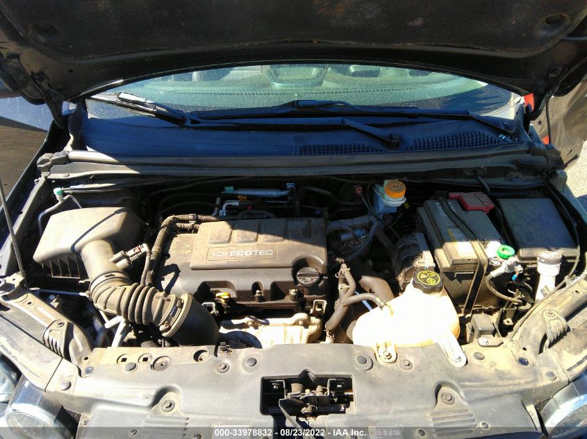 2013 CHEVROLET SONIC 4D LT 1610H65B9D4225264