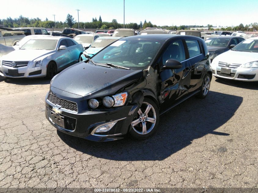 2013 CHEVROLET SONIC 4D LT 1610H65B9D4225264