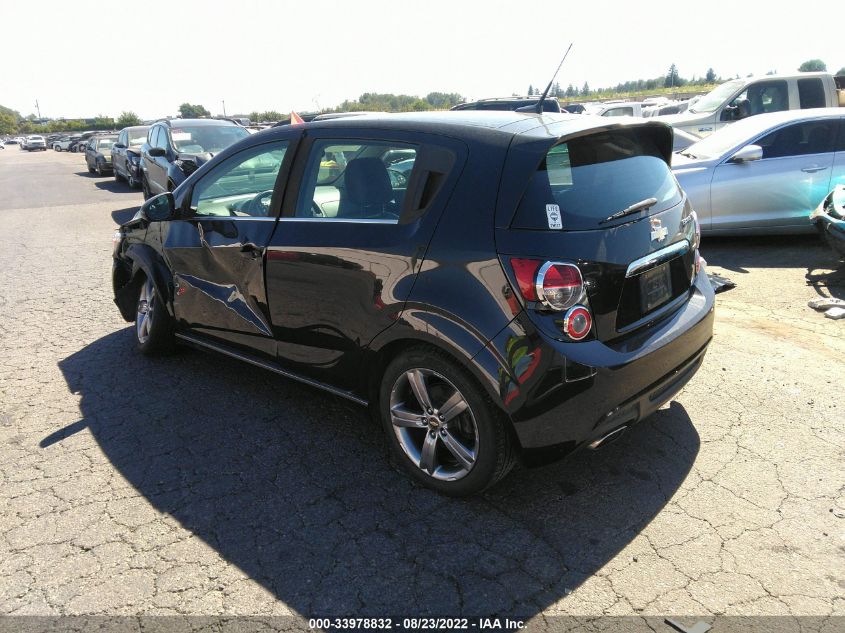 2013 CHEVROLET SONIC 4D LT 1610H65B9D4225264
