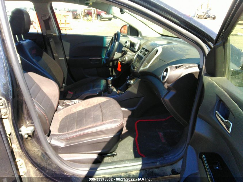2013 CHEVROLET SONIC 4D LT 1610H65B9D4225264