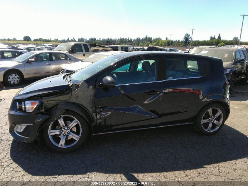 2013 CHEVROLET SONIC 4D LT 1610H65B9D4225264