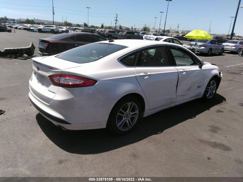 2015 FORD FUSION ENERGI TITANIUM 3FA6P0SU1FR137145