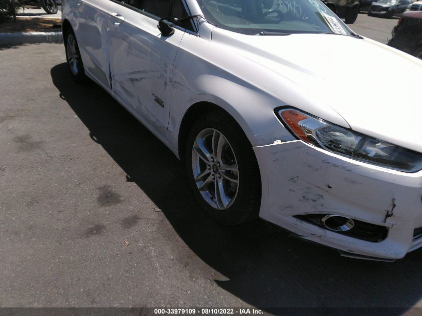 2015 FORD FUSION ENERGI TITANIUM 3FA6P0SU1FR137145