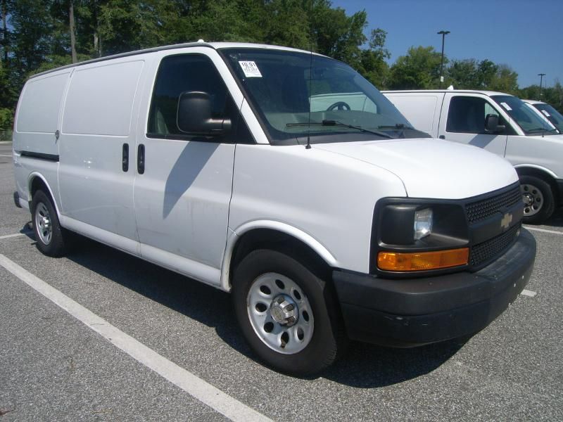2013 CHEVROLET EXPRESS CARGO VAN 1GCSGAFX5D1160437