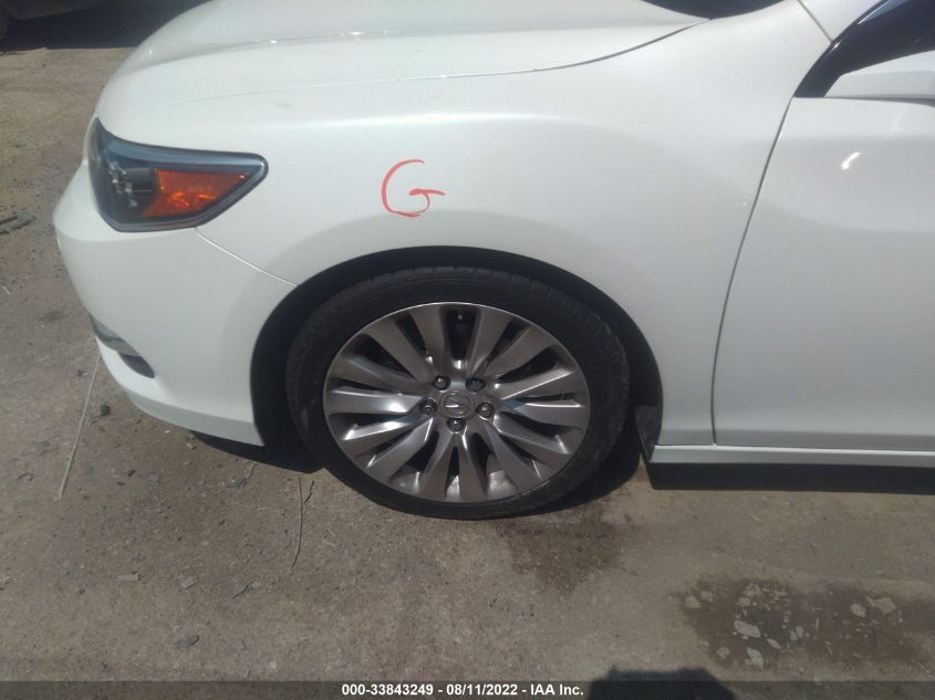 2014 ACURA RLX ADVANCE PKG JH4KC1F96EC006269