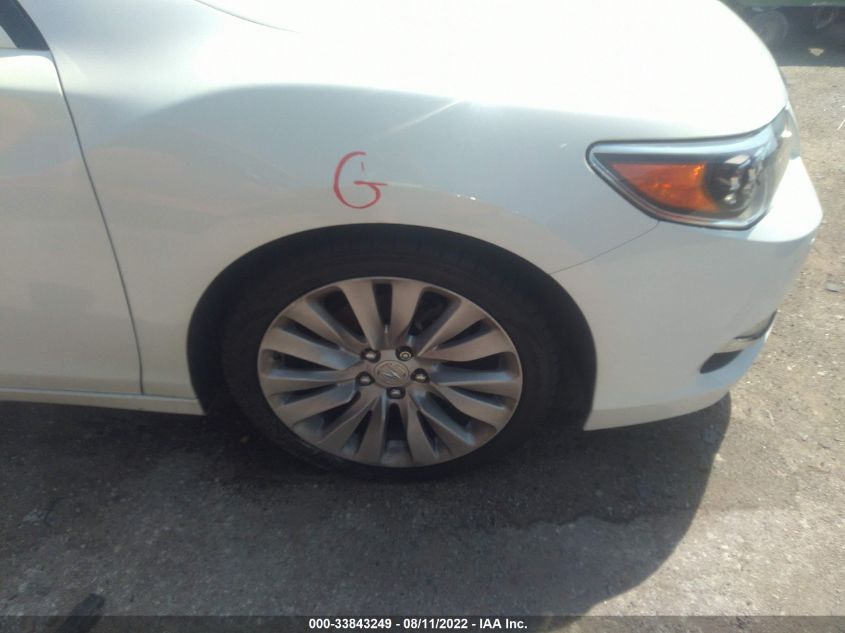 2014 ACURA RLX ADVANCE PKG JH4KC1F96EC006269
