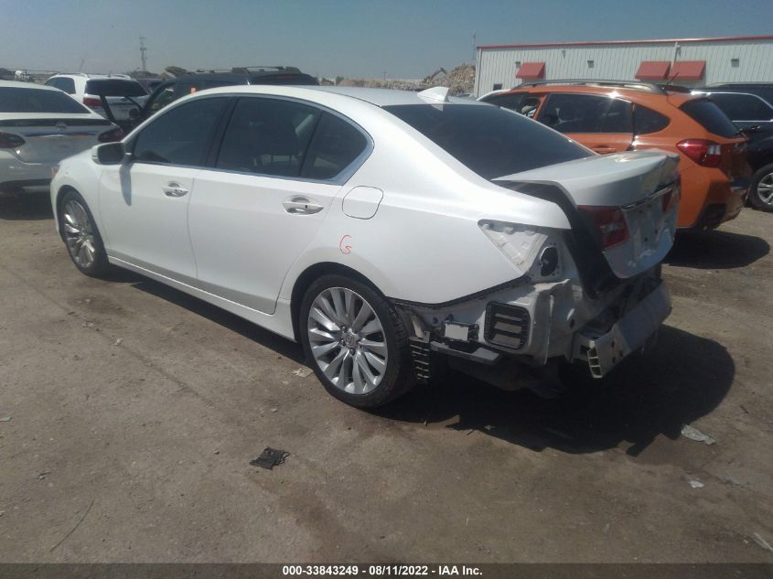 2014 ACURA RLX ADVANCE PKG JH4KC1F96EC006269
