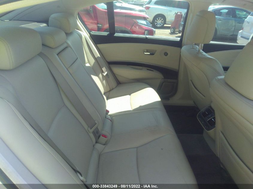 2014 ACURA RLX ADVANCE PKG JH4KC1F96EC006269