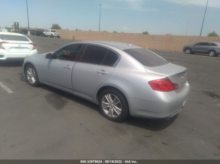 2013 INFINITI G37 SEDAN JOURNEY JN1CV6AP4DM301143