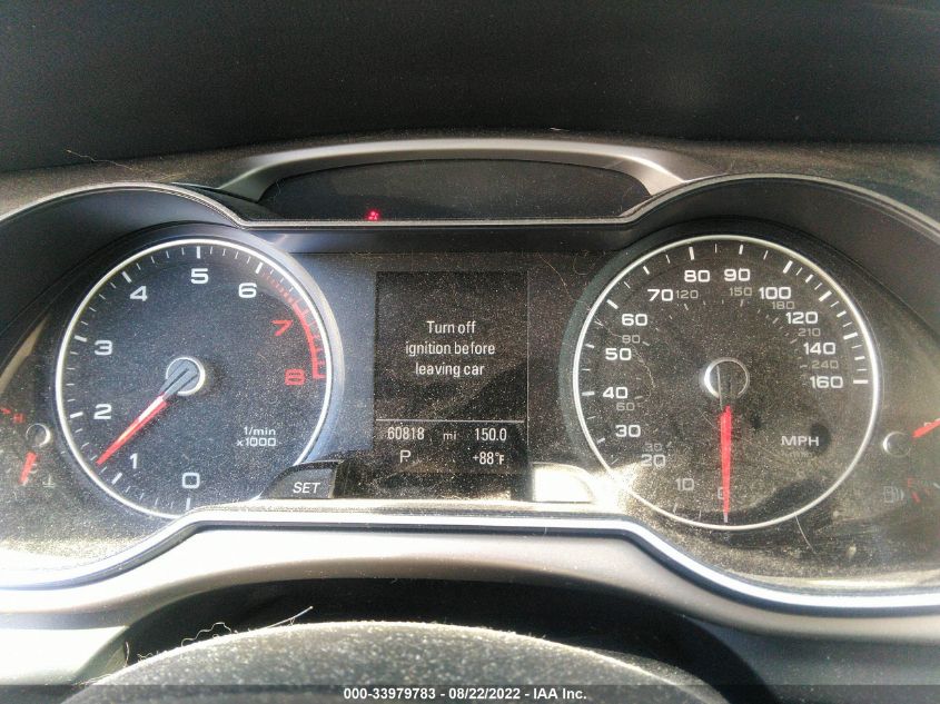 2014 AUDI A4 PREMIUM PLUS WAUFFAFLXEN007223