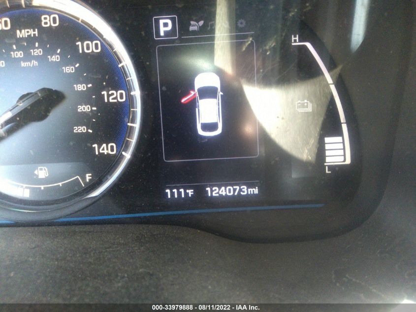 2018 HYUNDAI IONIQ HYBRID BLUE KMHC65LC7JU066484