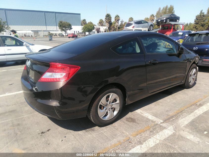 2013 HONDA CIVIC CPE LX 2HGFG3B50DH529516