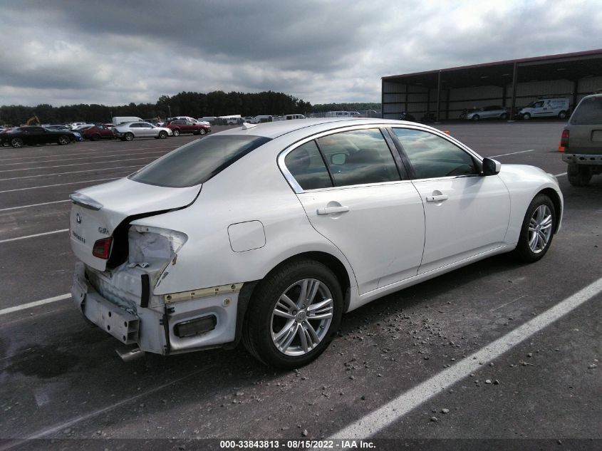 2013 INFINITI G37X - JN1CV6AR8DM763724