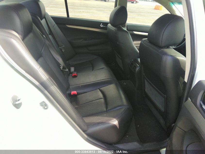 2013 INFINITI G37X - JN1CV6AR8DM763724