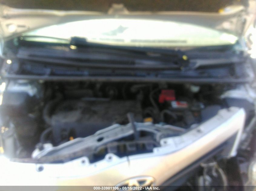 2014 TOYOTA YARIS LE JTDKTUD32ED580119