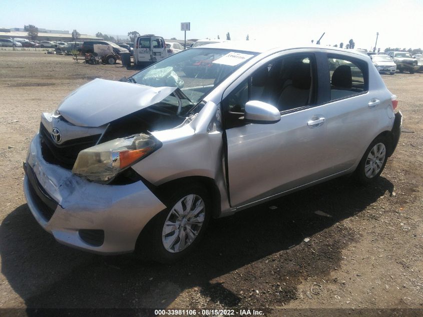 2014 TOYOTA YARIS LE JTDKTUD32ED580119