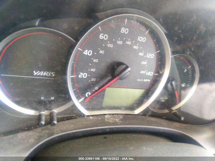 2014 TOYOTA YARIS LE JTDKTUD32ED580119