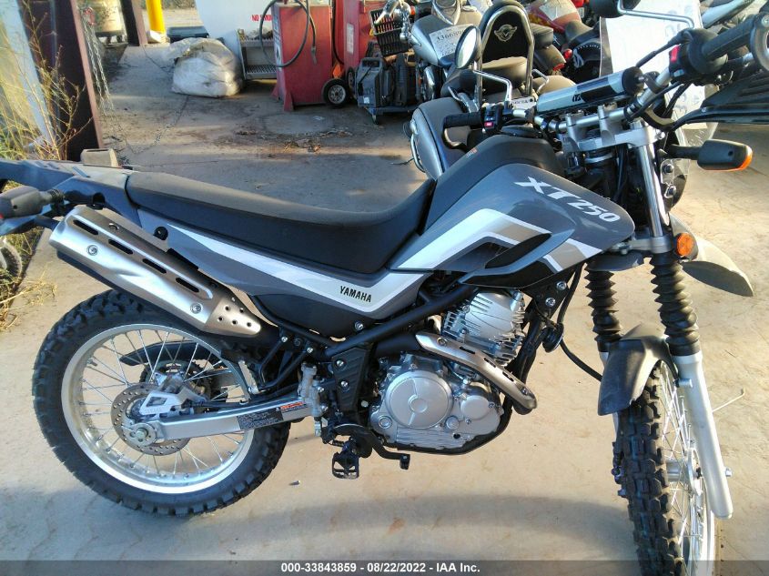 2022 YAMAHA XT250 JYADG24E3NA014552