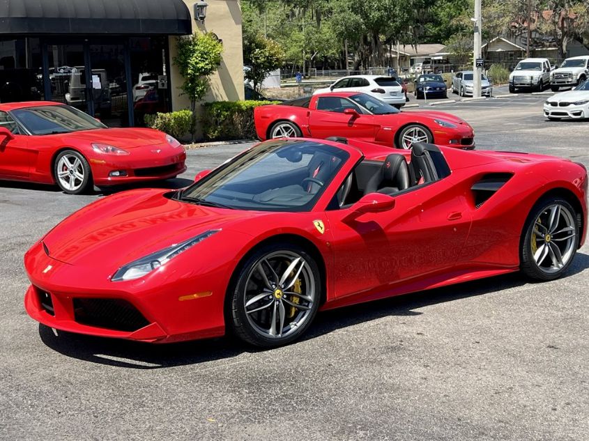 2018 FERRARI 488 SPIDER ZFF80AMA3J0230632