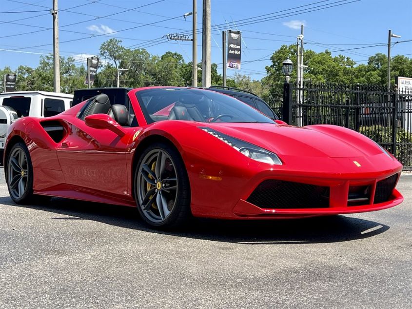 2018 FERRARI 488 SPIDER ZFF80AMA3J0230632