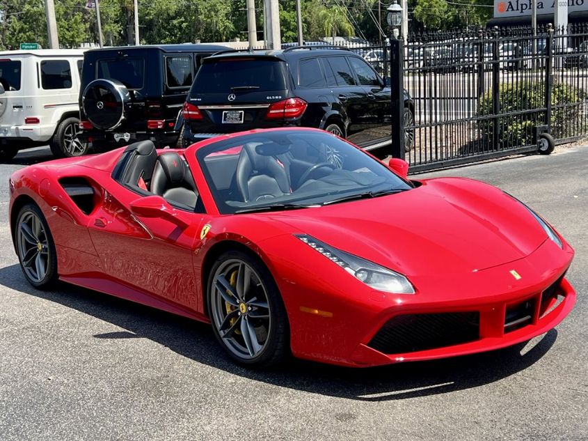 2018 FERRARI 488 SPIDER ZFF80AMA3J0230632