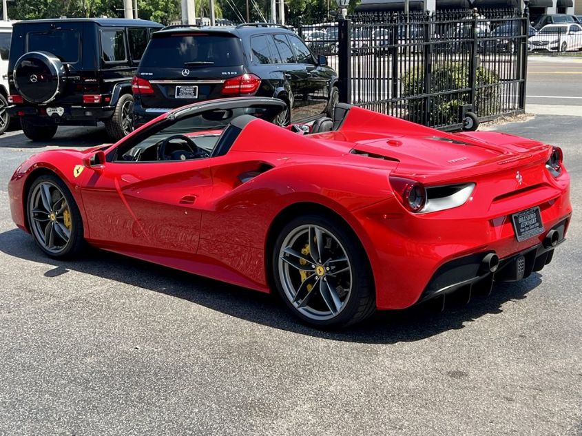 2018 FERRARI 488 SPIDER ZFF80AMA3J0230632