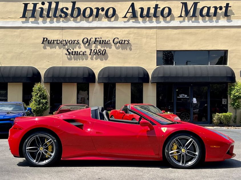 2018 FERRARI 488 SPIDER ZFF80AMA3J0230632