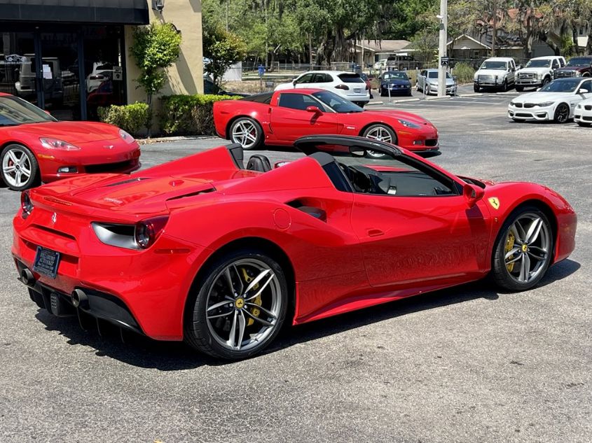 2018 FERRARI 488 SPIDER ZFF80AMA3J0230632