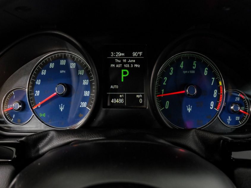 2014 MASERATI GRANTURISMO SPORT/MC ZAM45VLA6E0104936