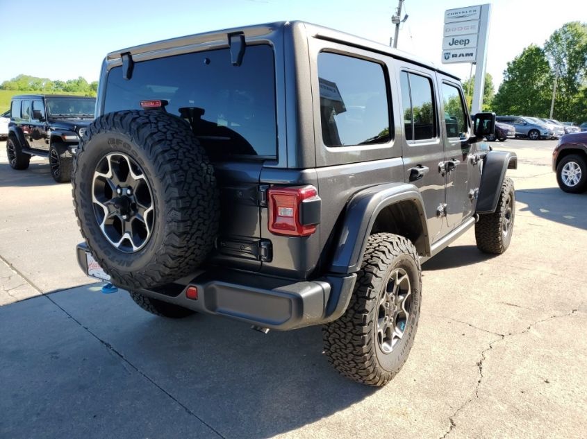 2022 JEEP WRANGLER 4XE UNLIMITED RUBICON 1C4JJXR66NW172071