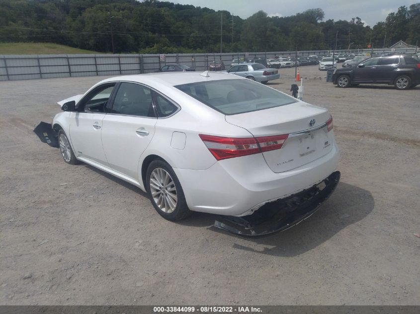 2013 TOYOTA AVALON HYBRID XLE PREMIUM 4T1BD1EB9DU011778