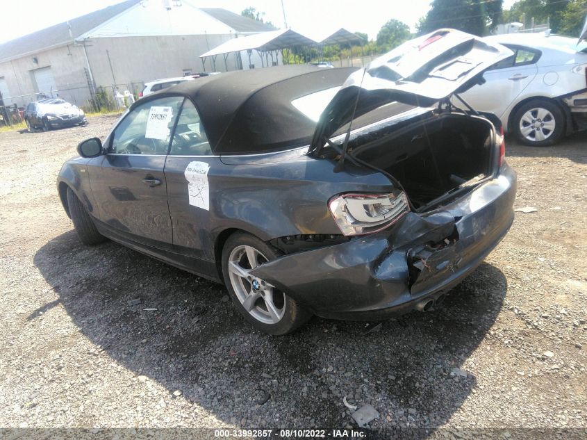 2013 BMW 1 SERIES 128I WBAUL7C53DVM83739