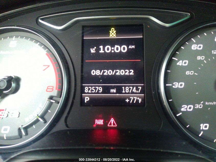 2015 AUDI S3/A3 2.0T PREMIUM PLUS WAUBFGFF7F1116114