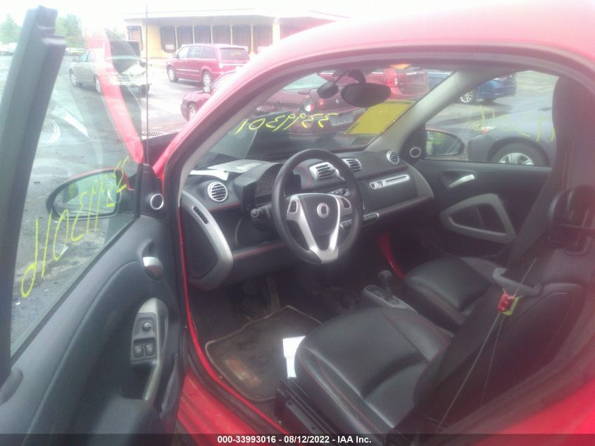 2013 SMART FORTWO PURE/PASSION WMEEJ3BA9DK610954