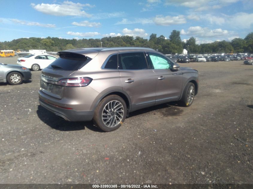 2020 LINCOLN NAUTILUS RESERVE 2LMPJ8K98LBL13046