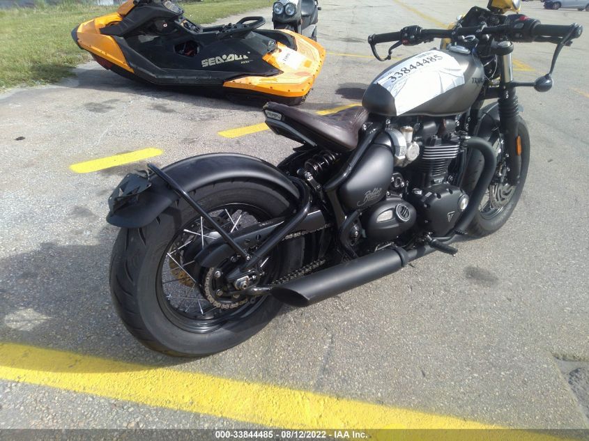 2020 TRIUMPH MOTORCYCLE BONNEVILLE BOBBER BLACK SMTD53HL4LT991257