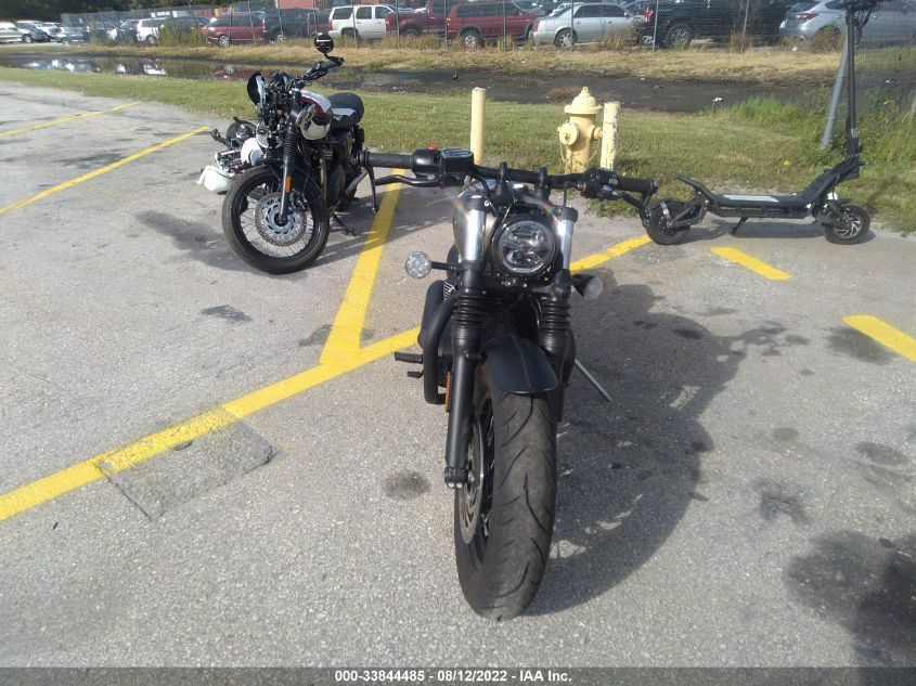 2020 TRIUMPH MOTORCYCLE BONNEVILLE BOBBER BLACK SMTD53HL4LT991257