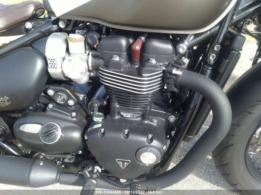 2020 TRIUMPH MOTORCYCLE BONNEVILLE BOBBER BLACK SMTD53HL4LT991257