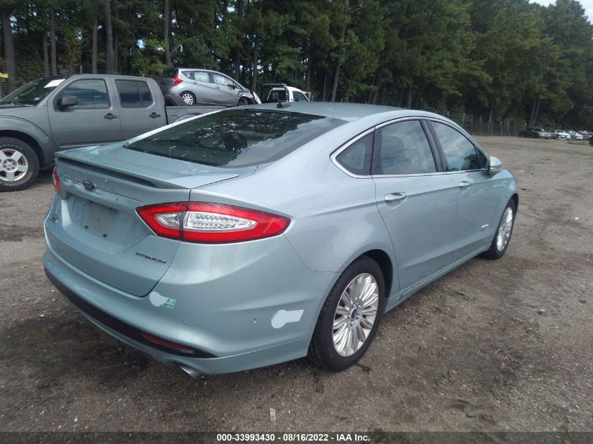 2014 FORD FUSION ENERGI TITANIUM 3FA6P0SU8ER112158