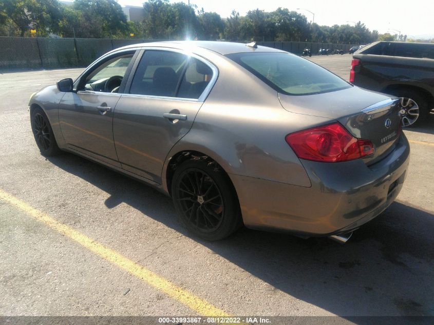 2013 INFINITI G37 SEDAN JOURNEY JN1CV6AP0DM300474
