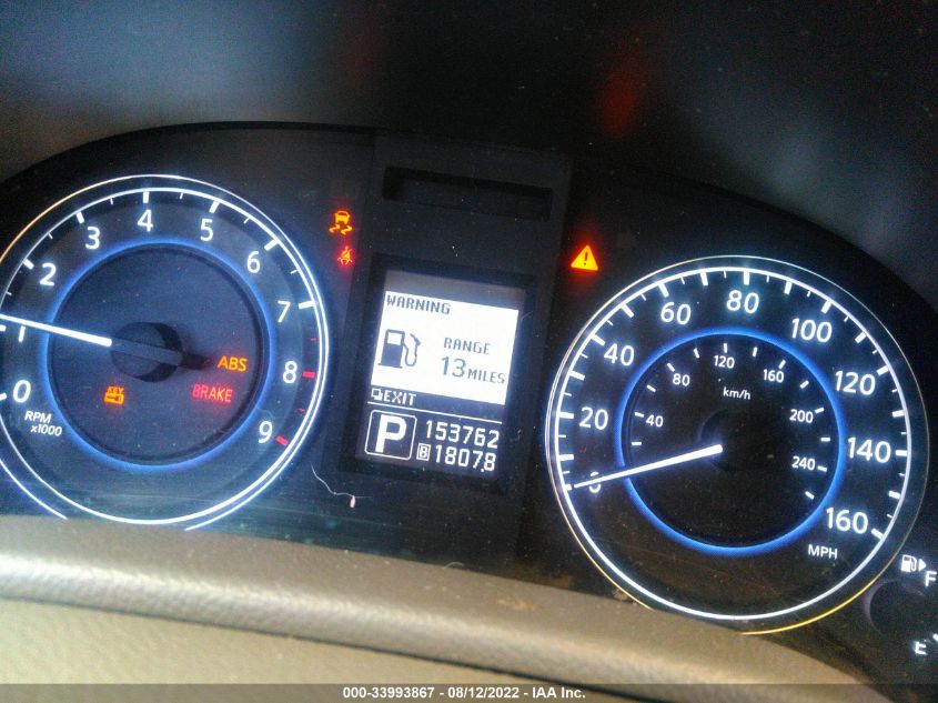 2013 INFINITI G37 SEDAN JOURNEY JN1CV6AP0DM300474