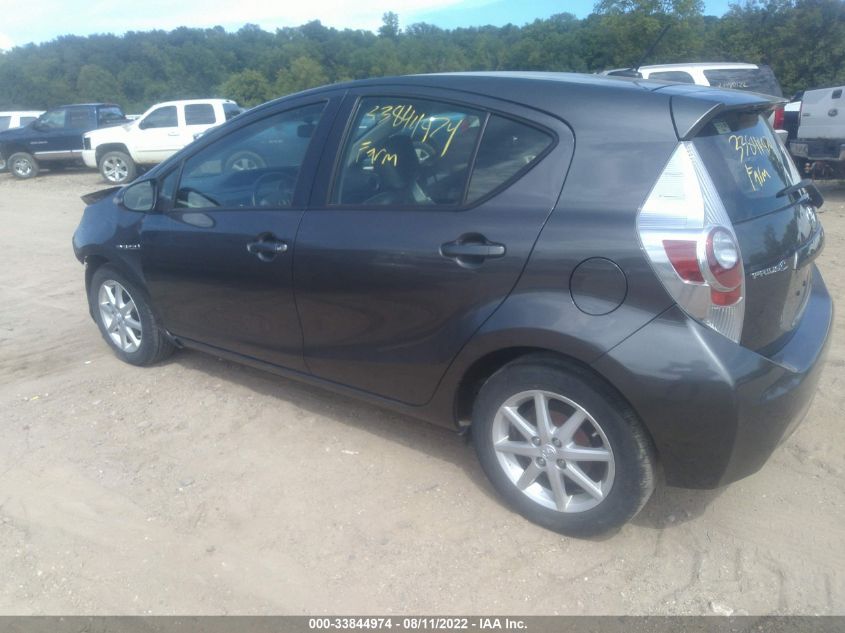 2014 TOYOTA PRIUS C ONE/THREE/TWO/FOUR JTDKDTB38E1070336