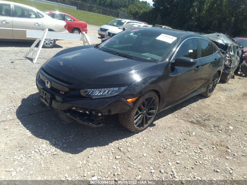 2020 HONDA CIVIC SI SEDAN 2HGFC1E57LH705634