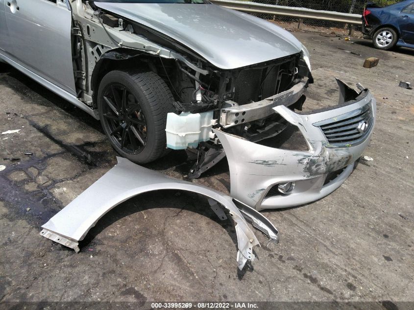 2013 INFINITI G37 SEDAN X JN1CV6AR5DM757766