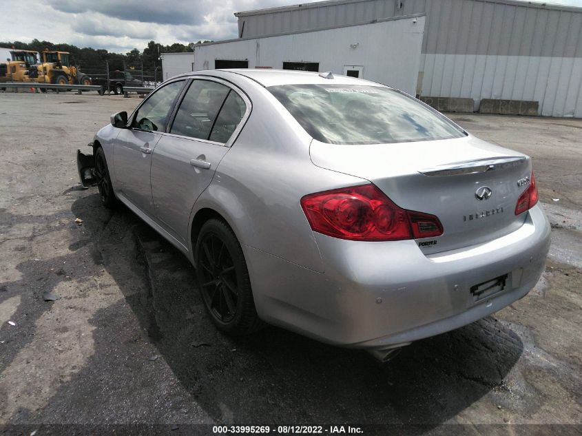 2013 INFINITI G37 SEDAN X JN1CV6AR5DM757766