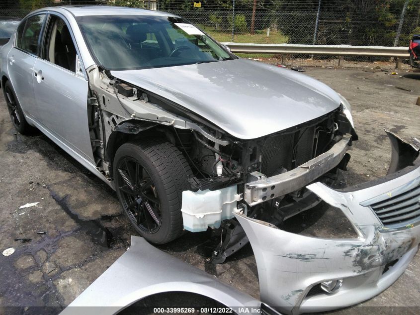 2013 INFINITI G37 SEDAN X JN1CV6AR5DM757766