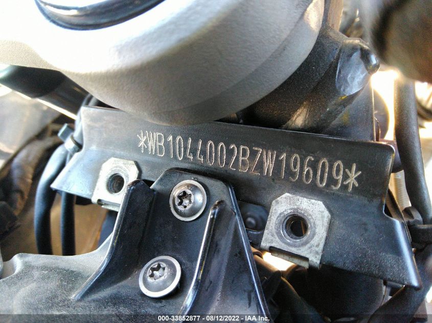 2011 BMW R1200 RT WB1044002BZW19609
