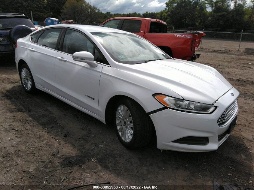 2014 FORD FUSION SE HYBRID 3FA6P0LU6ER367809