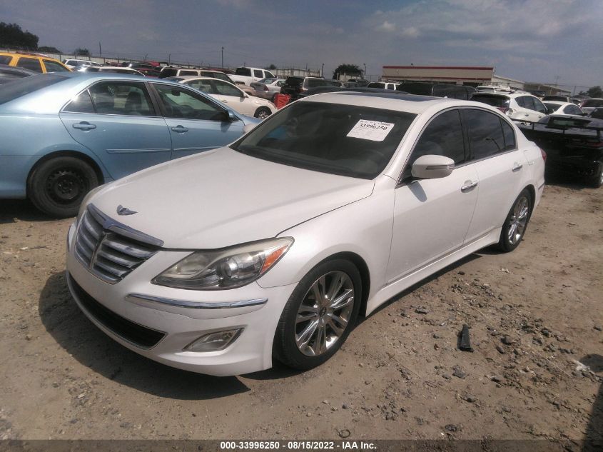 2013 HYUNDAI GENESIS 3.8L KMHGC4DD0DU220744